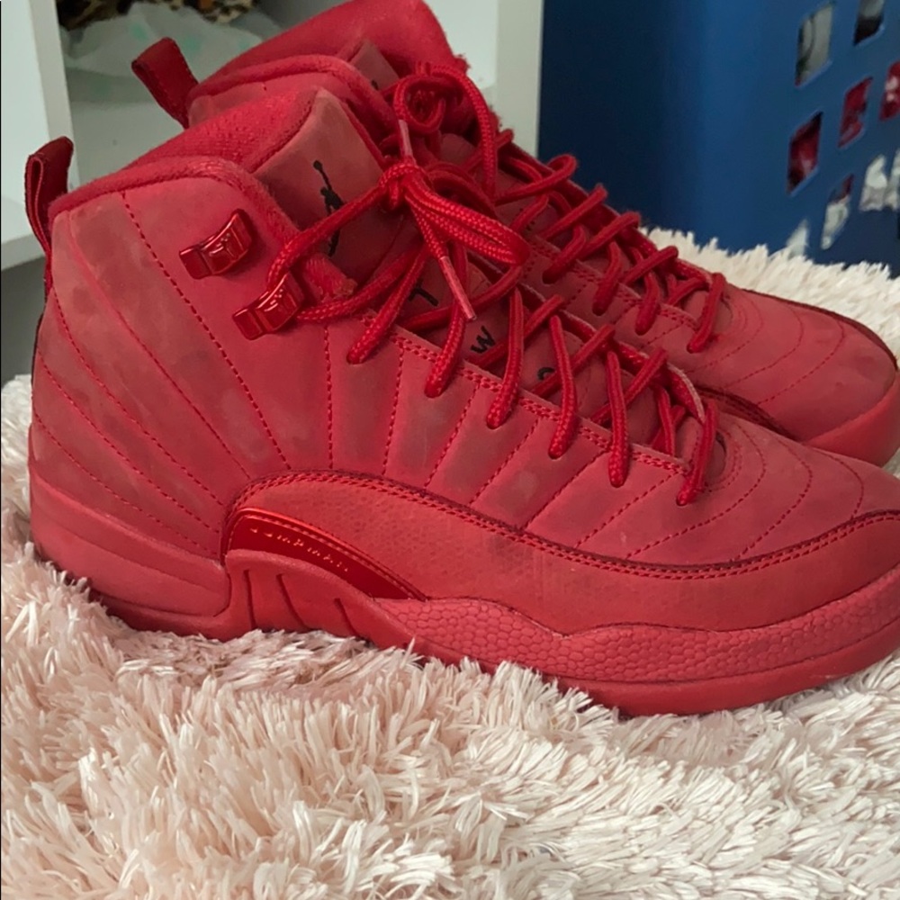 Retro Jordan 12s (All Red)